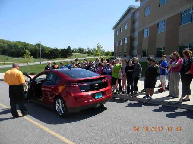 George Weber Chevrolet >> Chevy Volt trip to Fox Antonia Middle School George Weber Chevrolet >> Chevy Volt trip to Fox Antonia Middle School