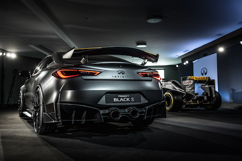 Infiniti S Project Black Concept Unveiled Infiniti Project Black S Q60 Sports Coupe