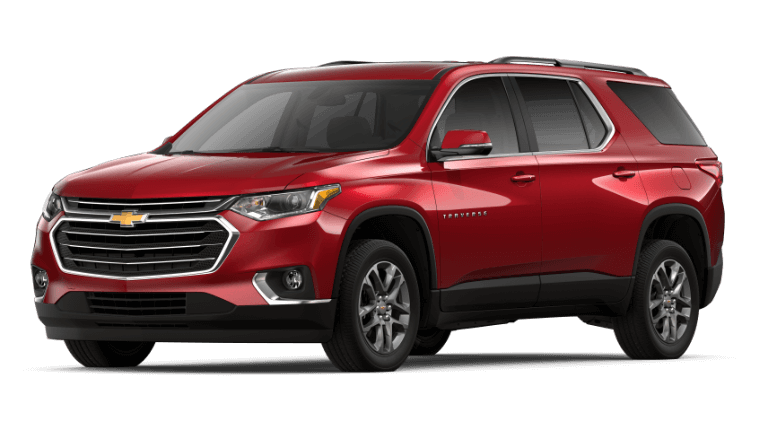 2019 Chevy Traverse LT - Cajun Red