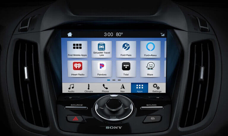 2019 Ford Escape Interior Infotainment Screen