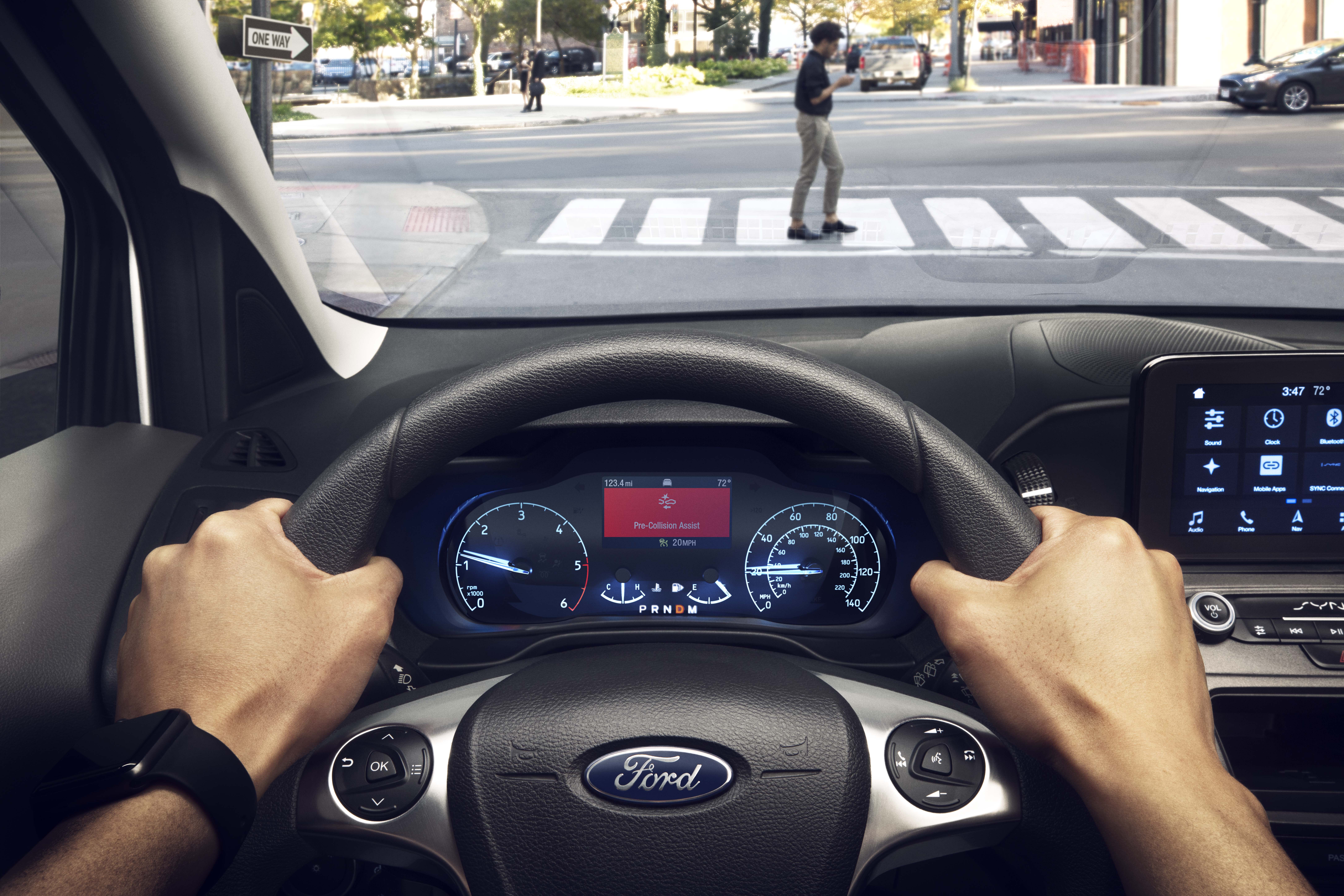 2019 Ford Transit Connect Pre-collision assist