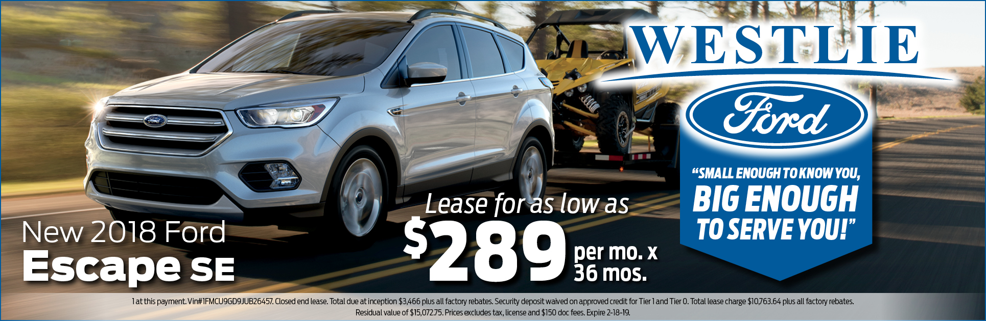 Ford Car Dealership near Washougal, WA Westlie Ford