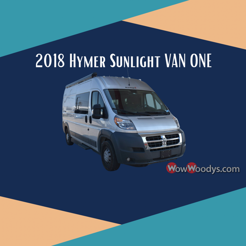 Used 2018 Hymer Sunlight VAN ONE wowwoodys