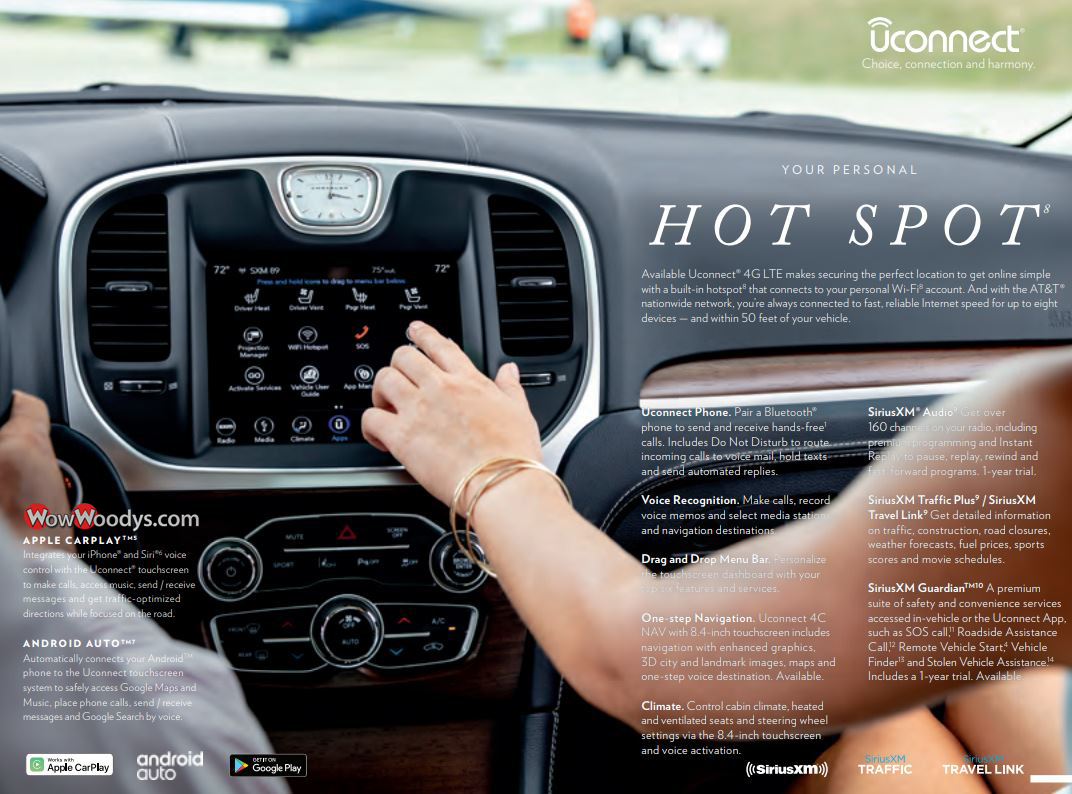 2019 Chrysler 300 Uconnect Media Center