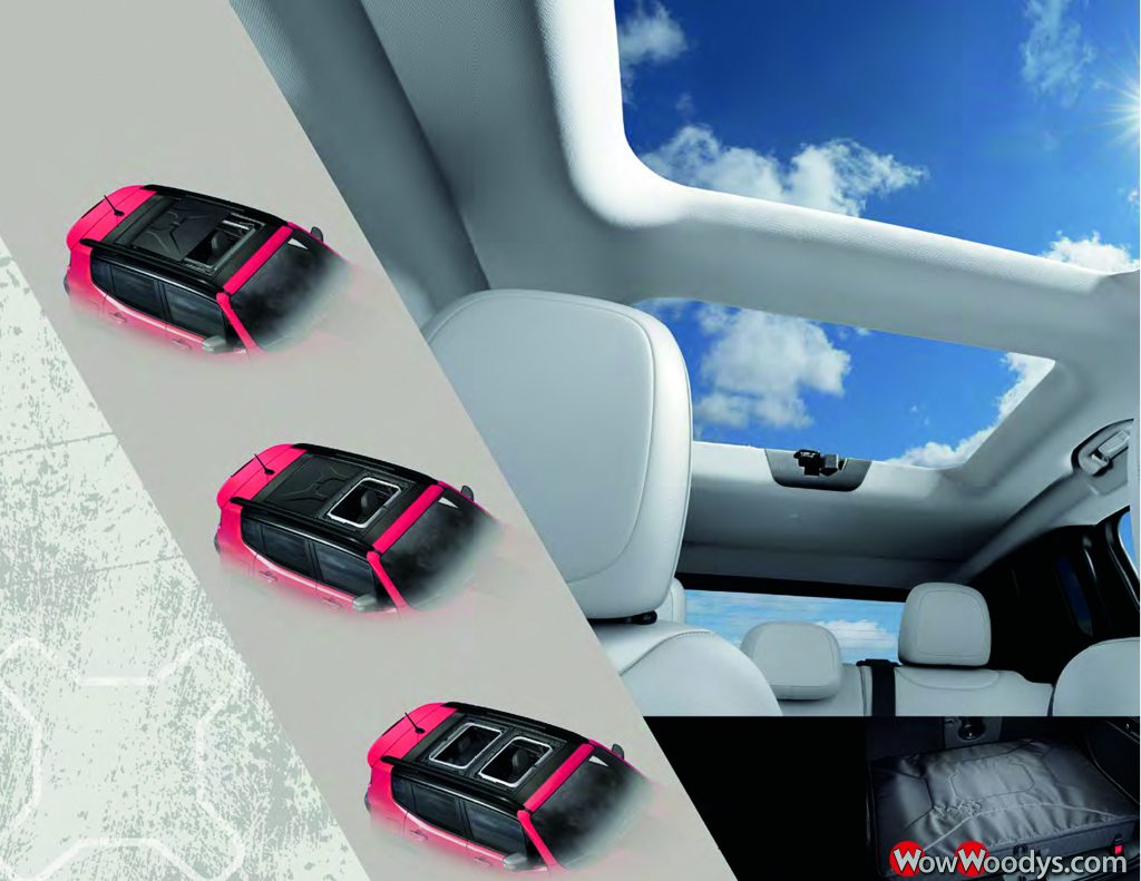 2019 Jeep Renegade My Sky Open Air Roof System